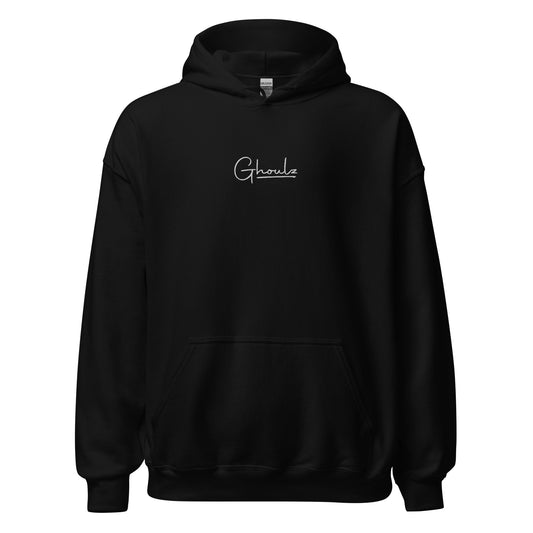 Ghoulz Classic Embroidered Black Hoodie