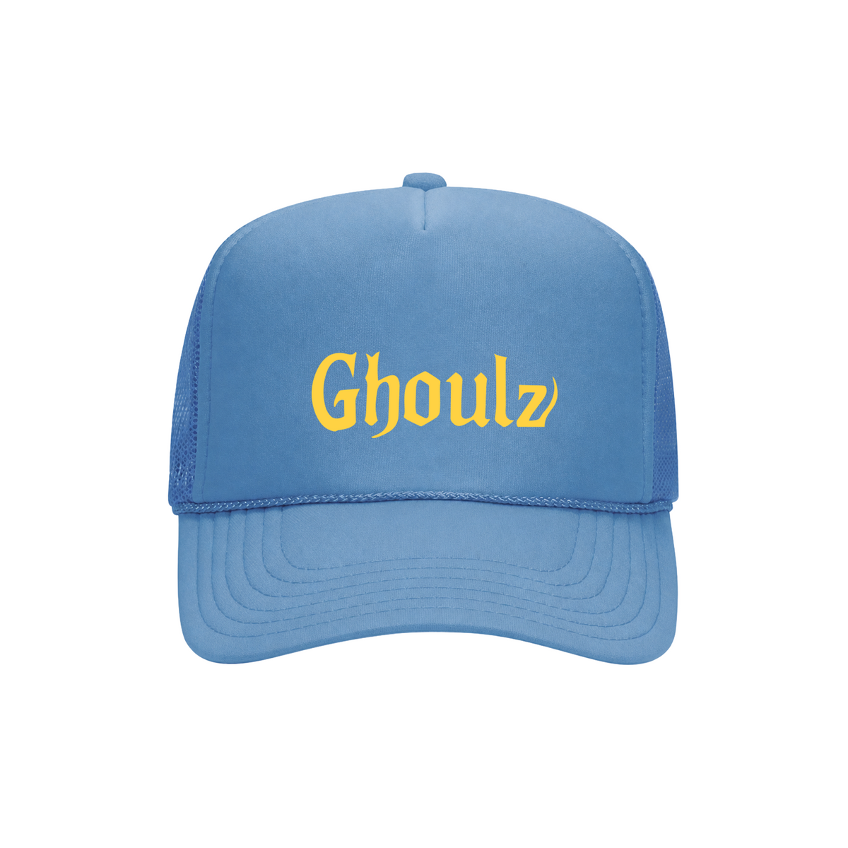 Ghoulz Trucker Hat - Columbia Blue