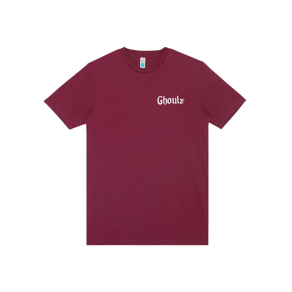 Ghoulz Star Tee - Burgundy